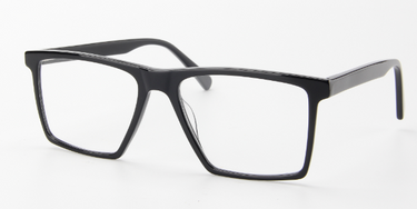 Men Cristal Eyeglasses: Luke Black - SpecSMART Eye Clinic (Diagonal View)